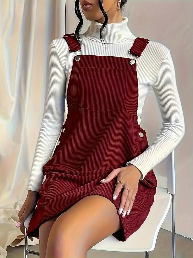 Willow Corduroy Jumper Dress