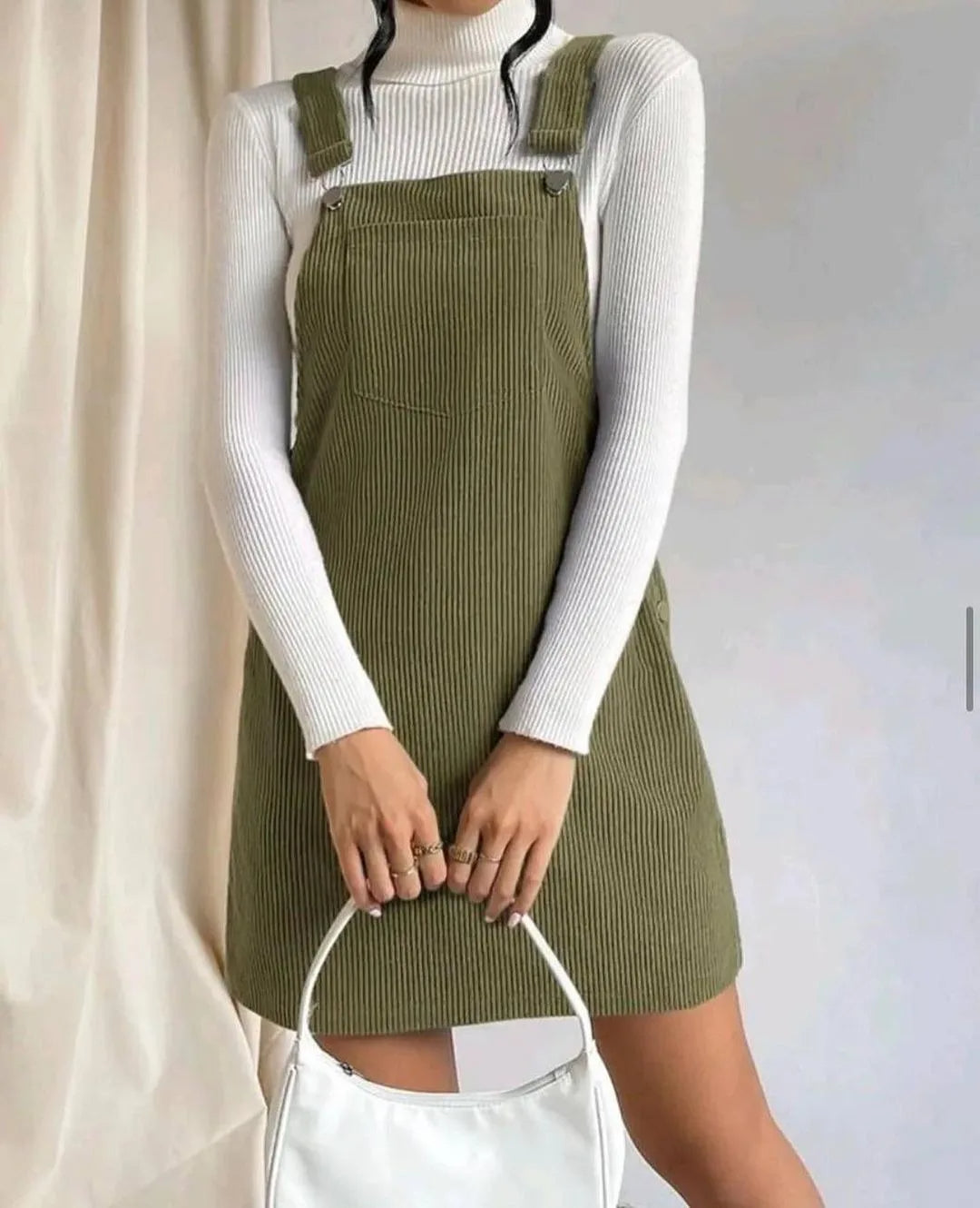 Willow Corduroy Jumper Dress